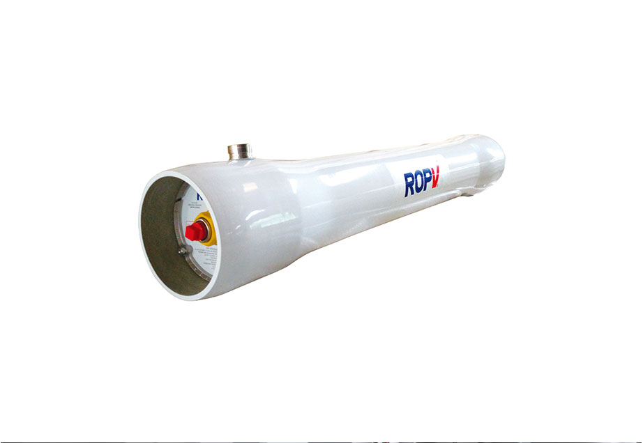 勉县乐普ROPV电厂反渗透膜过滤玻璃钢膜壳R8040B450psi
